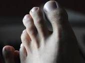 toe of human foot
