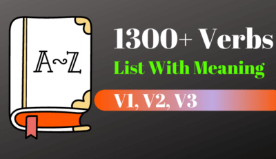 1300+ verbs list with hindi meaning
