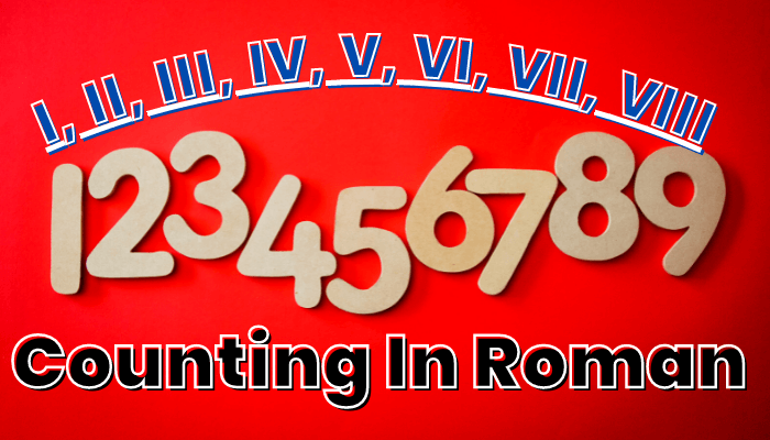 counting in roman