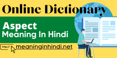 aspect meaning in Hindi